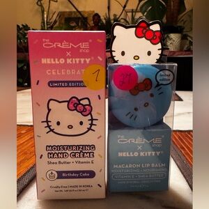 The Crème Shop x Hello Kitty Moisturizing bundle set of 2